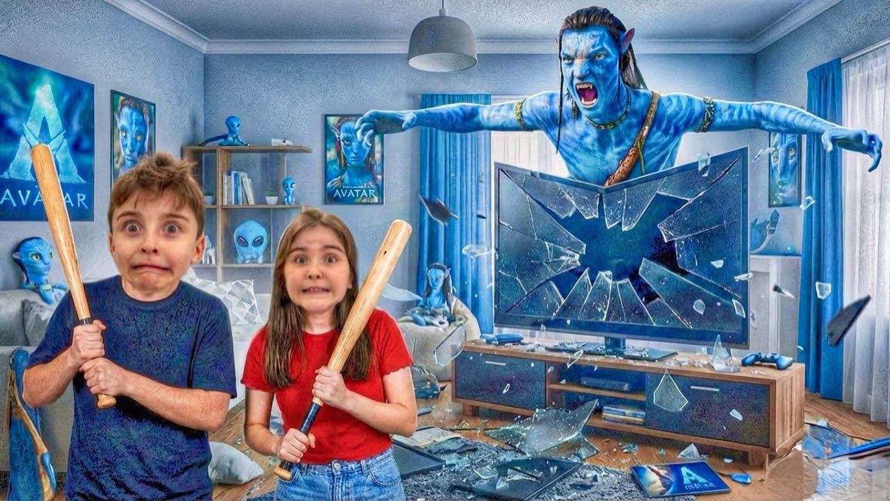 ESLEM YUSUF AVATAR ÇILDIRDI !? AVATARIN TELEVİZYONU PARAMPARÇA OLDU EVE POLİS GELDİ YUSUF SAKLAN!?