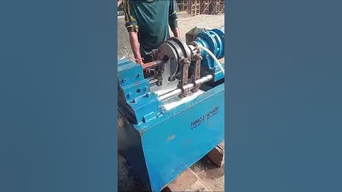Rebar Cold Forging and Threading Machine