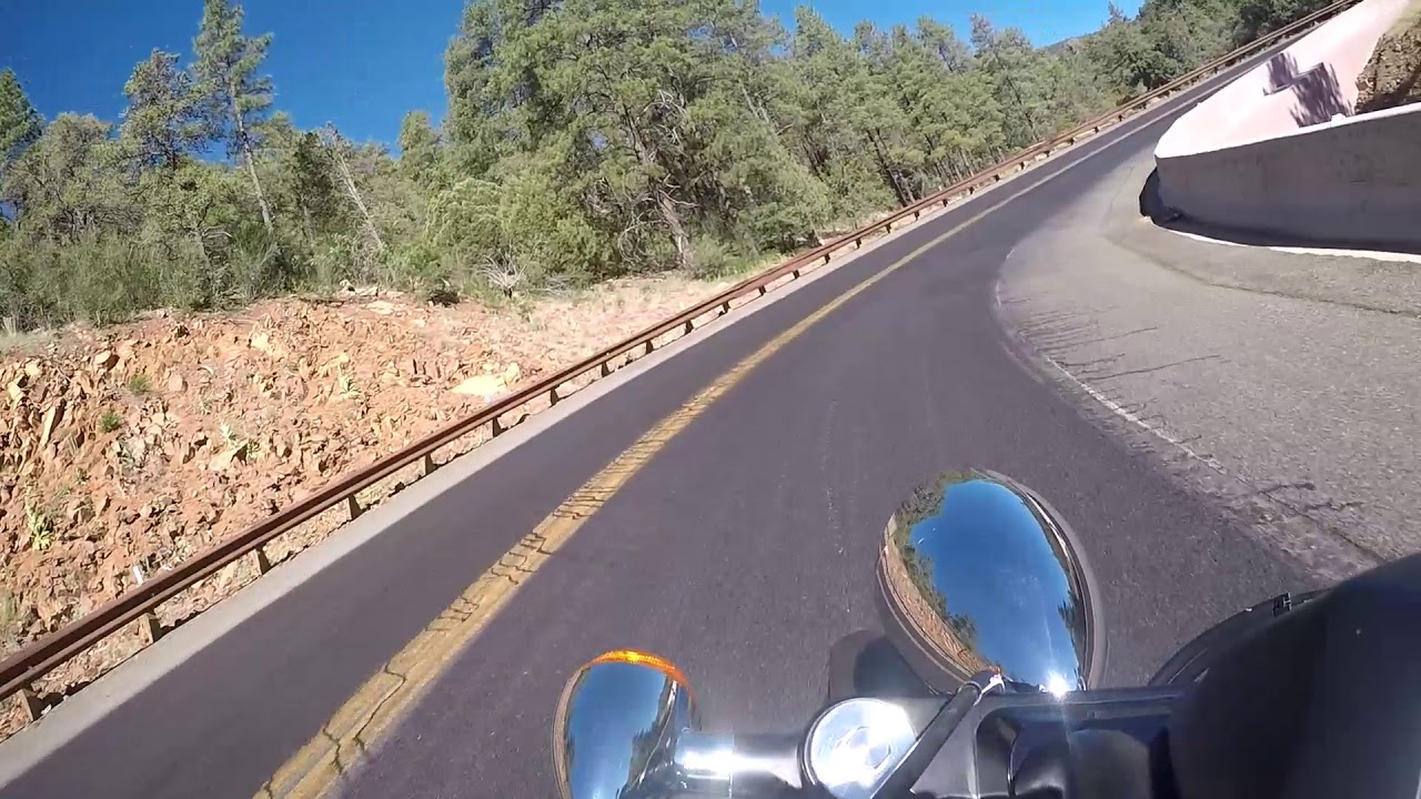 Prescott to Jerome Arizona on motorcycle YouTube