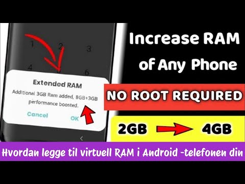 Hvordan legge til virtuell RAM i Android -telefonen din