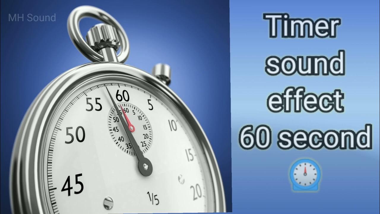 Timer sound effect 60 second Countdown sound effect YouTube