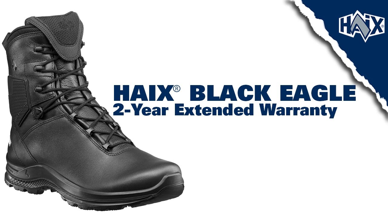 HAIX® Black Eagle 2-Year Warranty - YouTube