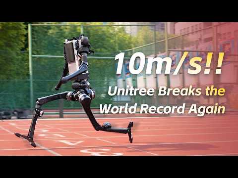 Video till Unitree visar upp snabb robot