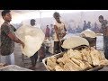 Amazing! King of Rumali Roti In Hyderabad | Biggest Rumali Roti Making | Indian Street Food