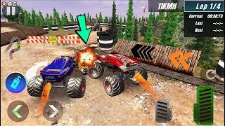 Monster Truck Racing Game - 4x4 SUV Car City Race Games "LVL 8 11" Android Gameplay Video #3 screenshot 5