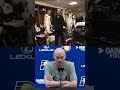 Coach Carlisle Explains Tossing a Bucket of Water at Johnny Furphy While Celebrating his 1,000th Win