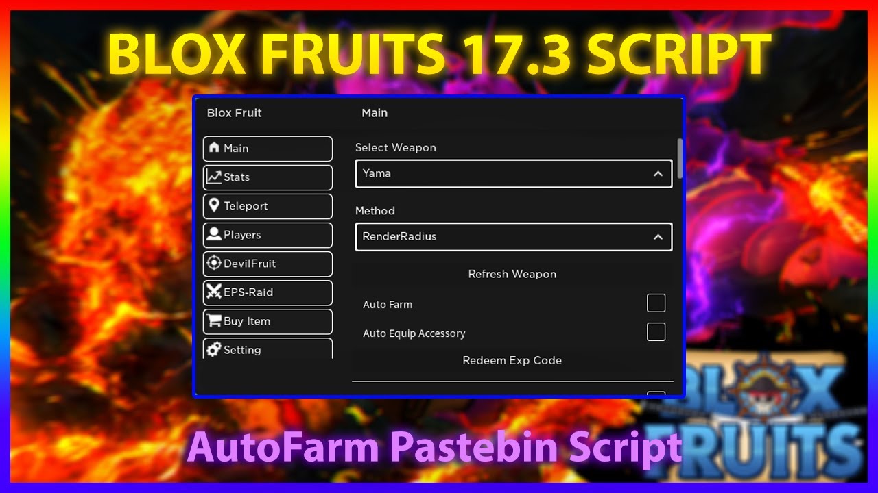 BLOX FRUITS (MAKORI) – ScriptPastebin