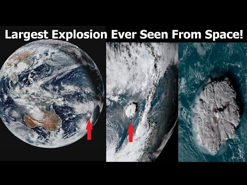 Volcanic Eruption May Be Biggest Ever Seen From Space