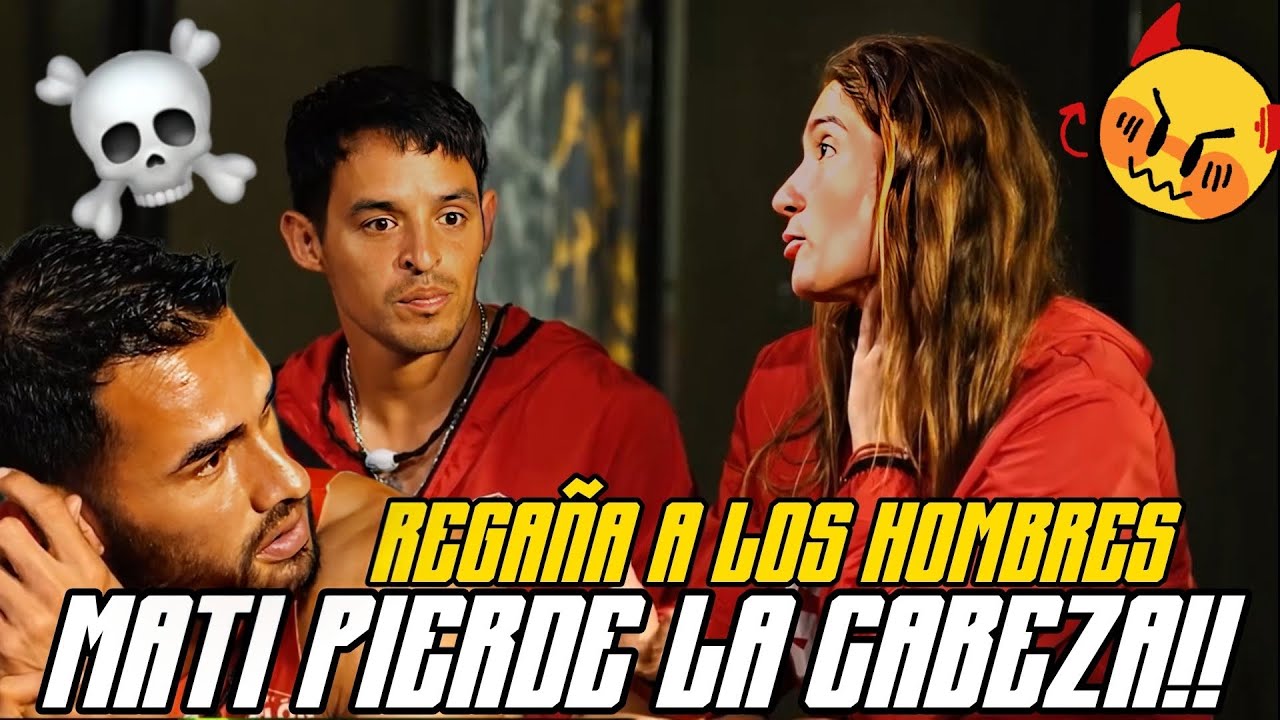 Mati Harta EXPLOTA y Regaña a Sus COMPAÑEROS😩Heber NO le Gustó que Mati Lo REGAÑARA😂🤣Exatlón