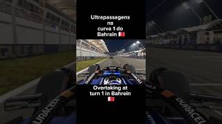 Ultrapassagens na curva 1 do Bahrein 🇧🇭 - F1 24 #f12025 #f124game #formula1 #simracing #easports