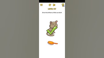 Brain Blow Level 119 | Brain Blow Give the kitten a little scratch Answer