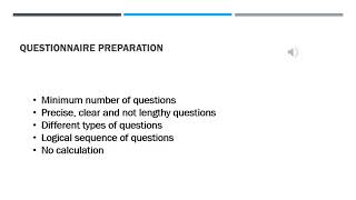 Business Research Methods:- Data Collection & Instrument Design Part 4