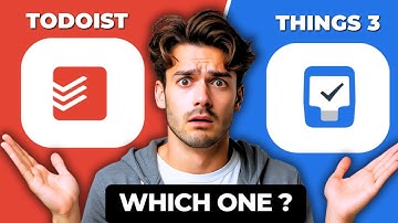 Todoist vs. Things 3 vergelijking 2025 | Beste taakbeheer-app
