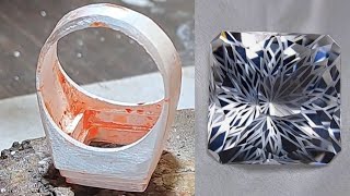 how to make a silver ring at home, custom handmade silver ring