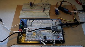 ESP32 episode 85 : Intro, motors, fischertechnik, connectivity oops, oscilloscope, power, analysis