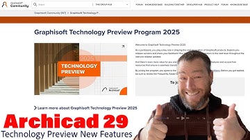 Archicad 29 Technology Preview New Features