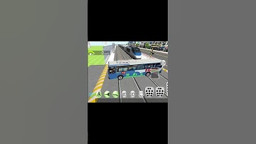 Bullet Train Vs Bus ! 3D Driving Class #games #shorts #3ddrivingclass #car #bus