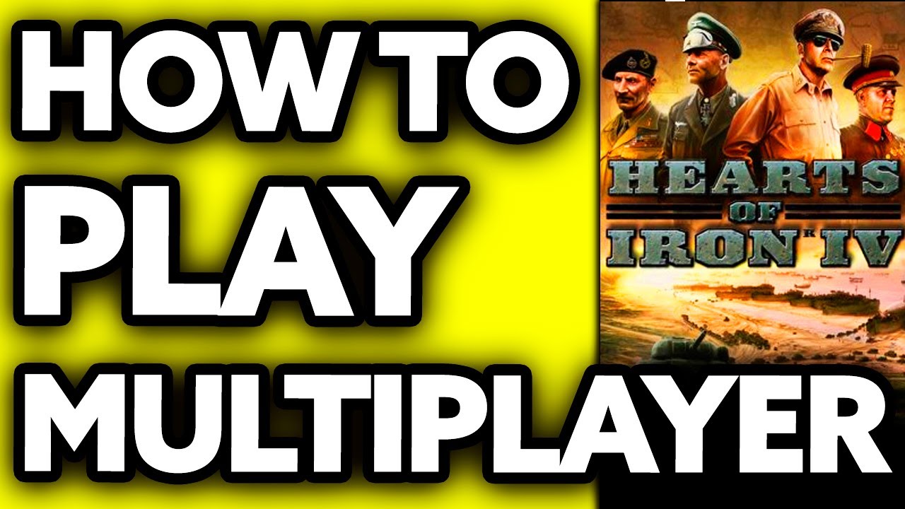 How To Play Hearts of Iron 4 Multiplayer (Very EASY!) - YouTube