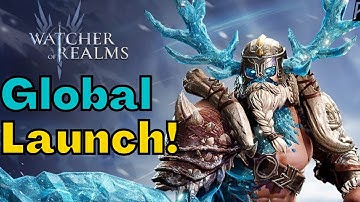 Watcher of Realms: Global Launch Gameplay & Summons - Tower Defense