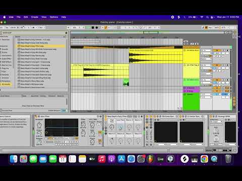 Ableton Live 11 Tutorial: Bass Kleph Easy Filter Plugin Effect Rack