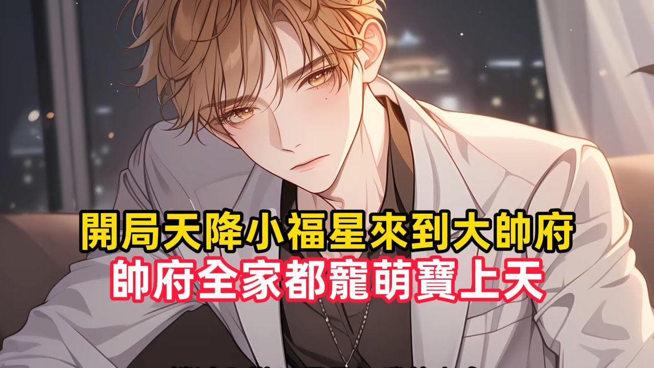 《開局天降小福星來到大帥府，帥府全家都寵萌寶上天》三歲小萌娃才跟媽媽嫁進大帥府，就把帥府上下哄成胚胎，尖酸三姨太對她喜笑顏開，斷腿四哥為了她要做復健訓練……#漫畫解說