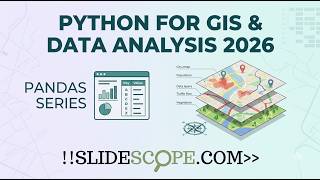 Python for GIS and Data Analysis 2026 - Pandas Series - Stock Data Analysis