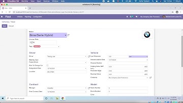 Odoo Fleet management system part 37