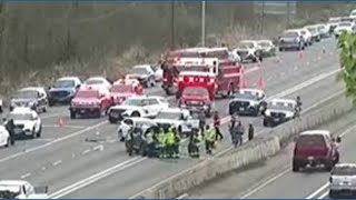 Hit-and-run driver flees scene after 5-car crash in Kent