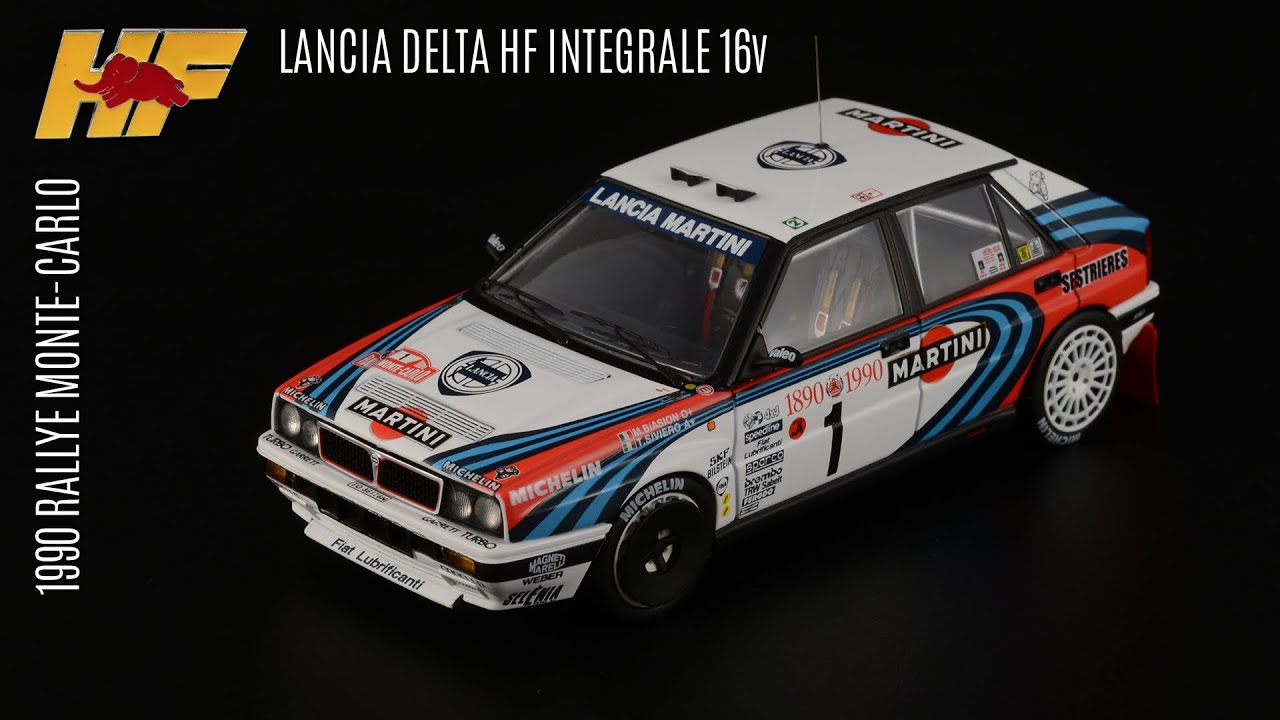 LANCIA モンテカルロ 1990 (#7) 16V ランチアデルタ 1/43 HPI - ライトポット 16V インテグラーレ デルタ ランチア hpi 1/43 ミニカー