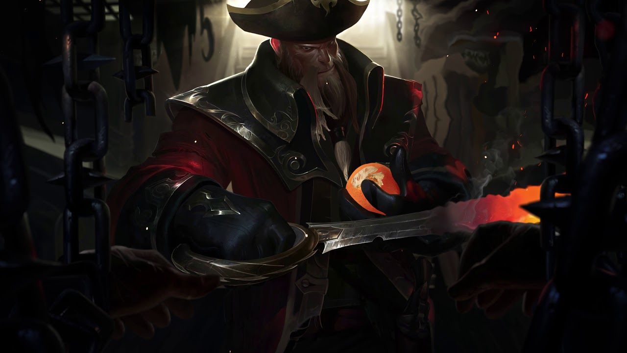 LoL Account With Captain Gangplank Skin