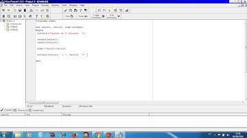 Logica de Programação - Pascal  (comentado)