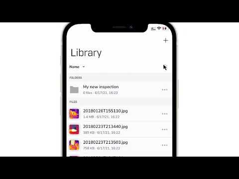 How to Create Folders in the FLIR Tools App
