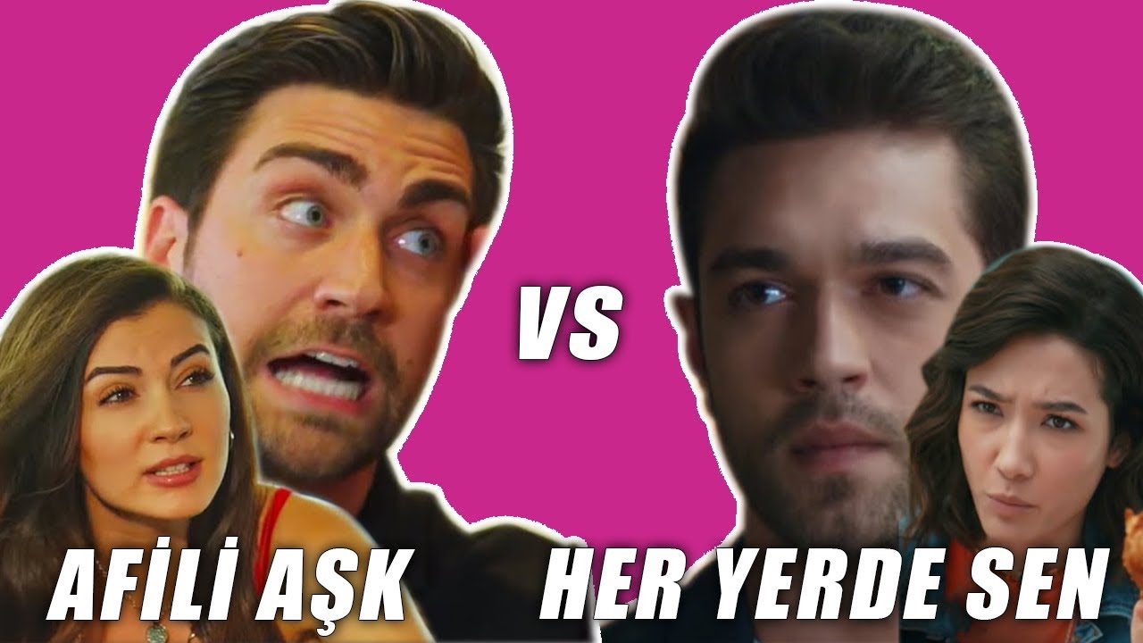 Afili Aşk VS Her Yerde Sen - Dizi Savaşları #HerYerdeSen #SelDem #AfiliAşk #AyKer