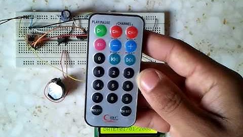 Remote Controlled Real Time Clock