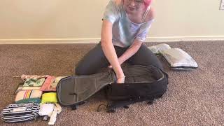 Packing 12 days in a personal item only!