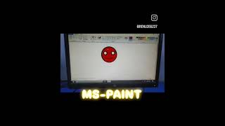 #snake design in Ms-Paint