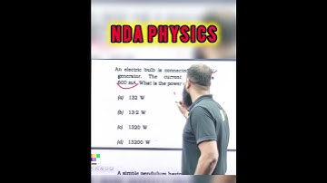 NDA Physics🔥NDA Questions |#nda #ndaphysics #nda2024 #ndaphysicscomplete