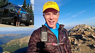 Hiking his first Colorado 14er with our Storyteller Overland