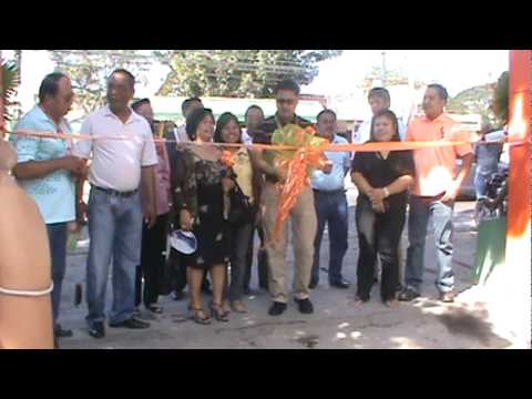 Next Mayor of Capas Town Mr. TJ Rodriguez, Ribbon-Cutting Ceremony