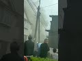【火事】ゴールデンウィークに東久留米のスパジャボ付近で火事!#火事 #東久留米 #スパジャボ