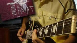 Dancing in the velvet moon - Rosario+Vampire ending (guitar ver.)