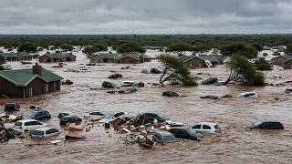 Tragedy in South Africa AGAIN! Flash flooding sweep away bridges and cars in Vredendal