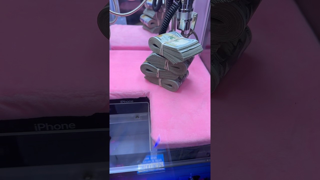 Largest Prize WON from a Claw Machine Arcade Game!