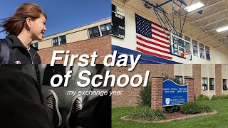 First day of school in my exchange year | ม.6 วันแรกที่อเมริกา🇺🇸