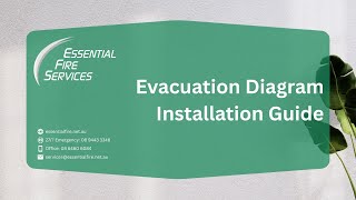 🔥 How to Install Evacuation Diagrams the RIGHT Way! ✅ AS3745 Compliant Guide