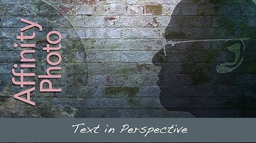 Affinity Photo: Text in Perspective