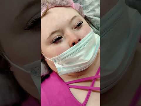 Мини - VLOG / BLOGGER сделала ресницы 😍🤩⭐👍 #этожизнь #втоп #доипосле #врек #влог #жизньвмоменте