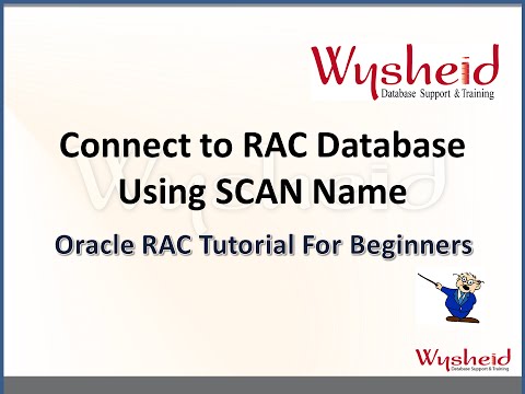 Steps for connecting to a RAC Database using SCAN Name | Oracle rac scan listener| scan vip