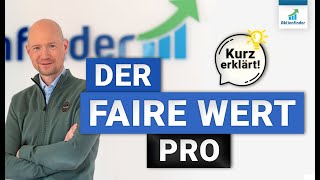 So geht&#39;s! Der faire Wert Pro