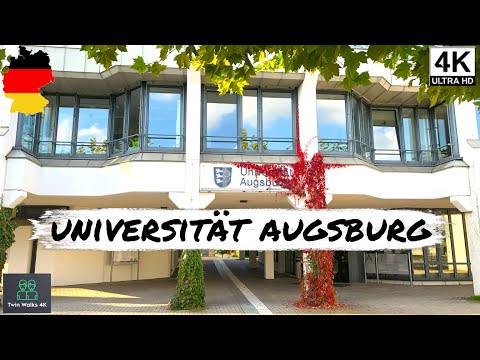 ?? UNIVERSITY OF AUGSBURG | Part 1 | Campus Neue Universität | Walking Tour | 4K